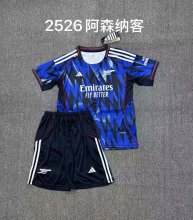 25/26 Arsenal Away Kids Kits 1:1 Quality Soccer Jersey