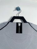 2007/2008  Manchester United Goalkeeper Grey Fans 1:1 Quality Retro Soccer Jersey