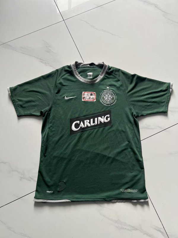 2006/2007 Celtic UEFA Champions League 40th Anniversary Edition 1:1 Quality Retro Soccer Jersey