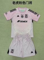 25/26 Tiger pink goalkeeper Kids 1:1 Quality Soccer Jersey