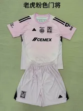 25/26 Tiger pink goalkeeper Kids 1:1 Quality Soccer Jersey
