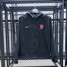 25/26 Chelsea Black Windbreaker