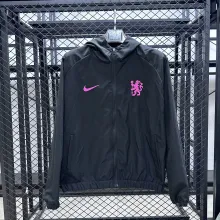 25/26 Chelsea Black Windbreaker