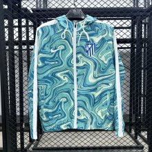 25/26 Atletico Madrid Hooded waterproof Windbreaker