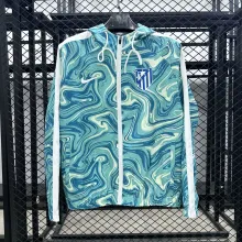 25/26 Atletico Madrid Hooded waterproof Windbreaker