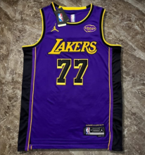 2025 Lakers Dončić #77  1:1 Quality NBA Jersey