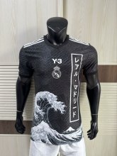 25/26  Real Madrid Y-3 Black Player 1:1 Quality Soccer Jersey