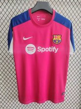 25/26 Barcelona Training Clothes Pink Fans 1:1 Quality Soccer Jersey