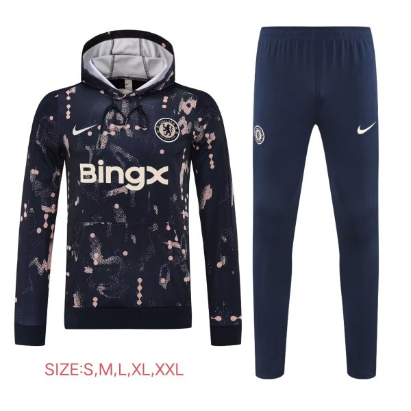 25/26 Chelsea  Hooded Long Sleeved  1:1 Training suit
