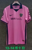 2013/2014 Boca Away Pink Fans 1:1 Quality Retro Soccer Jersey