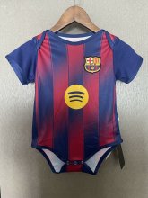25/26 Barcelona Home baby Soccer Jersey
