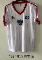 1984 Hamburger SV Home Fans Retro 1:1 Quality Soccer Jersey