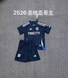 25/26 San Diego FC Home Kids 1:1 Quality Soccer Jersey