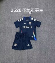 25/26 San Diego FC Home Kids 1:1 Quality Soccer Jersey