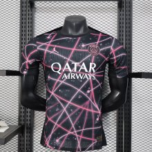 25/26 PSG Paris Pre match uniform Player 1:1 Quality Soccer Jersey