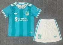 25/26  Liverpool Third Kids Kits 1:1 Quality Soccer Jersey