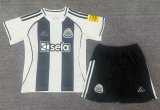 25/26 Newcastle Home  Kids Kits 1:1 Soccer Jersey