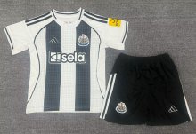 25/26 Newcastle Home  Kids Kits 1:1 Soccer Jersey