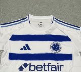 25/26 Cruzeiro Away White Fans 1:1 Quality Soccer Jersey