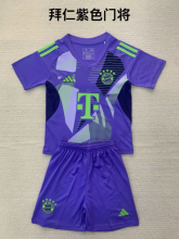 25/26 Bayern Munich Goalkeeper Adult Kits 1:1  Quality  Soccer Jersey（成人套装）