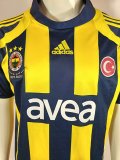 2007/2008 Fenerbahce  Home Fans Retro 1:1 Quality Soccer Jersey