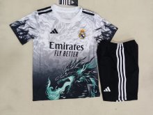 25/26 Real Madrid Special Edition  Kids Kits 1:1 Quality Soccer Jersey