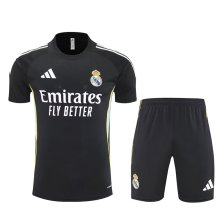 25/26 Real Madrid Black 1:1 Quality Training Jersey（A-Set）