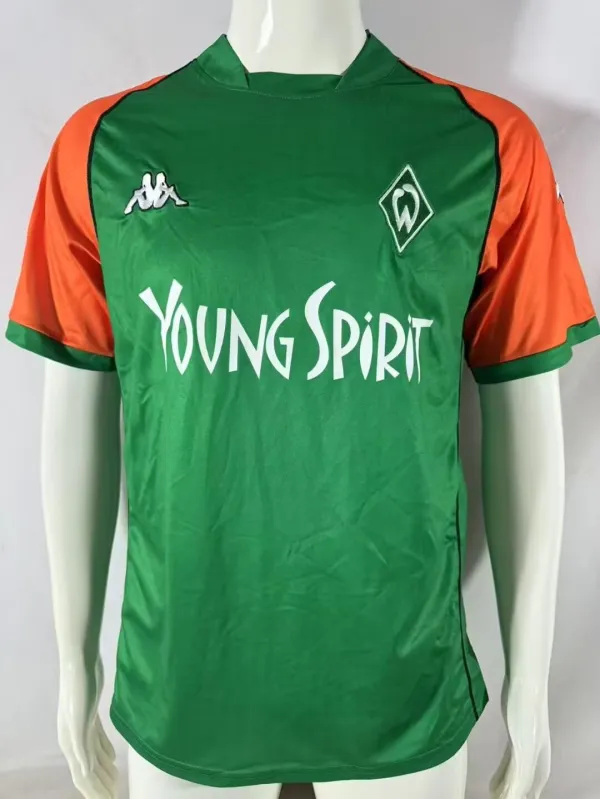 2003/2004 Werder Bremen Home Fans Retro 1:1 Quality Soccer Jersey（云达不来梅）