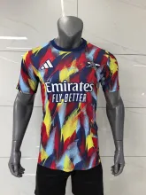 25/26 Arsenal Colorful Training Clothes Fans  1:1 Quality Soccer Jersey