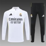 25/26 Real Madrid  White 1:1 Quality Training Jersey