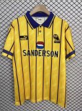 1995  Sheffield Wednesday Away Fans Retro 1:1 Quality Soccer Jersey