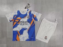 25/26 Real Madrid Special Edition  Kids Kits 1:1 Quality Soccer Jersey