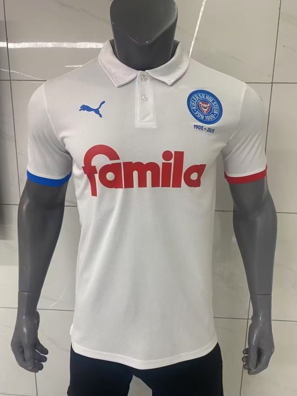 25/26 Holstein Kiel Home Fans 1:1 Quality Soccer Jersey（荷尔斯泰因基尔）