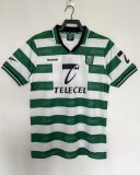 1999/2000 Sporting Lisbon Home 1:1 Quality Retro Soccer Jersey