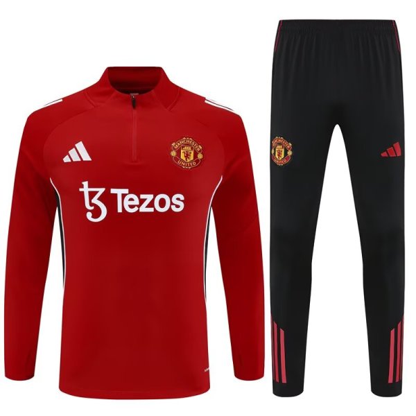 25/26  Manchester United  Red 1:1 Quality Training Jersey