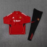 25/26  Manchester United  Red 1:1 Quality Training Jersey