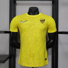 25/26 Al Ittihad Saudi  Yellow Player 1:1 Quality Soccer Jersey（吉达联合）