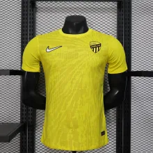 25/26 Al Ittihad Saudi  Yellow Player 1:1 Quality Soccer Jersey（吉达联合）