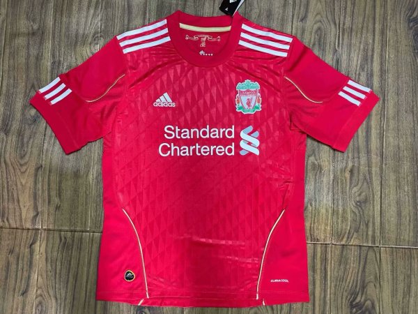2010/2011  Liverpool Home  Retro Fans 1:1 Quality Soccer Jersey