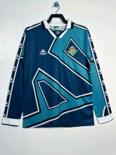 1995/1997Real Betis  Away Long Sleeve Fans Retro 1:1 Quality Soccer Jersey
