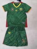 25/26 Cameroon  Home Kids 1:1 Quality Soccer Jersey