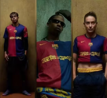 24/25 Barcelona Home Fans 1:1 Quality Soccer Jersey（新广告）