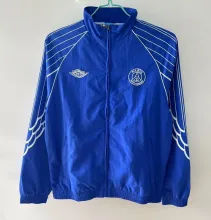 25/26 PSG Paris Light Blue Embroidery Windbreaker