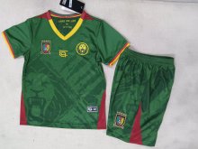 25/26 Cameroon  Home Kids 1:1 Quality Soccer Jersey