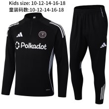 25/26 Miami Black Kids 1:1 Quality Training Jersey