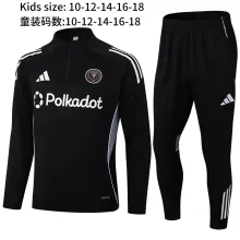 25/26 Miami Black Kids 1:1 Quality Training Jersey