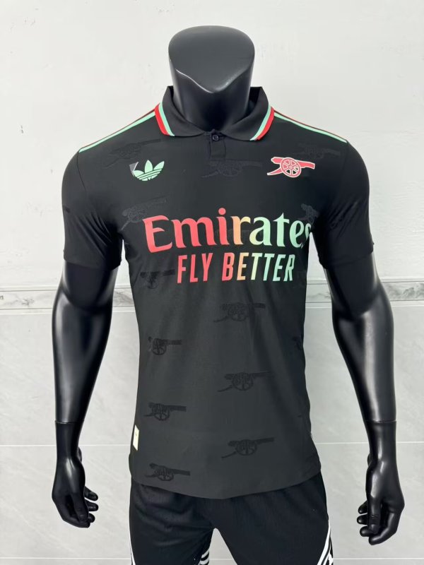 25/26  Arsenal Special Edition Black Player 1:1 Quality Soccer Jersey