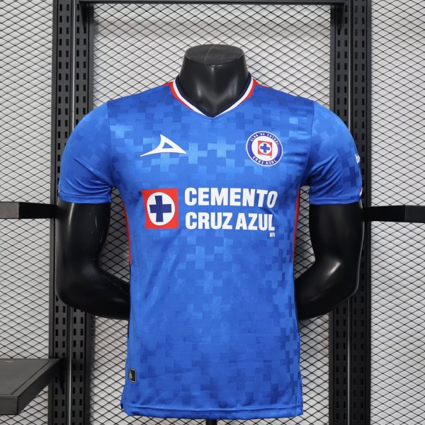 25/26 Cruz Azul Home  Player 1:1 Quality Soccer Jersey