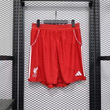 25/26 Liverpool Home Red  1:1 Quality Shorts