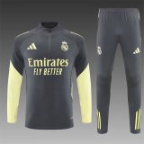 25/26 Real Madrid   Dark Grey 1:1 Quality Training Jersey